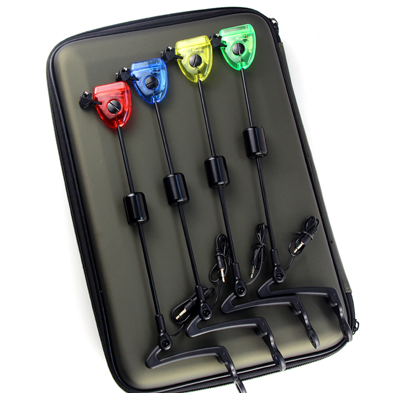 Bite Alarm - Fishing Swingers Set LED-verlichte visbeetindicator Visgerei