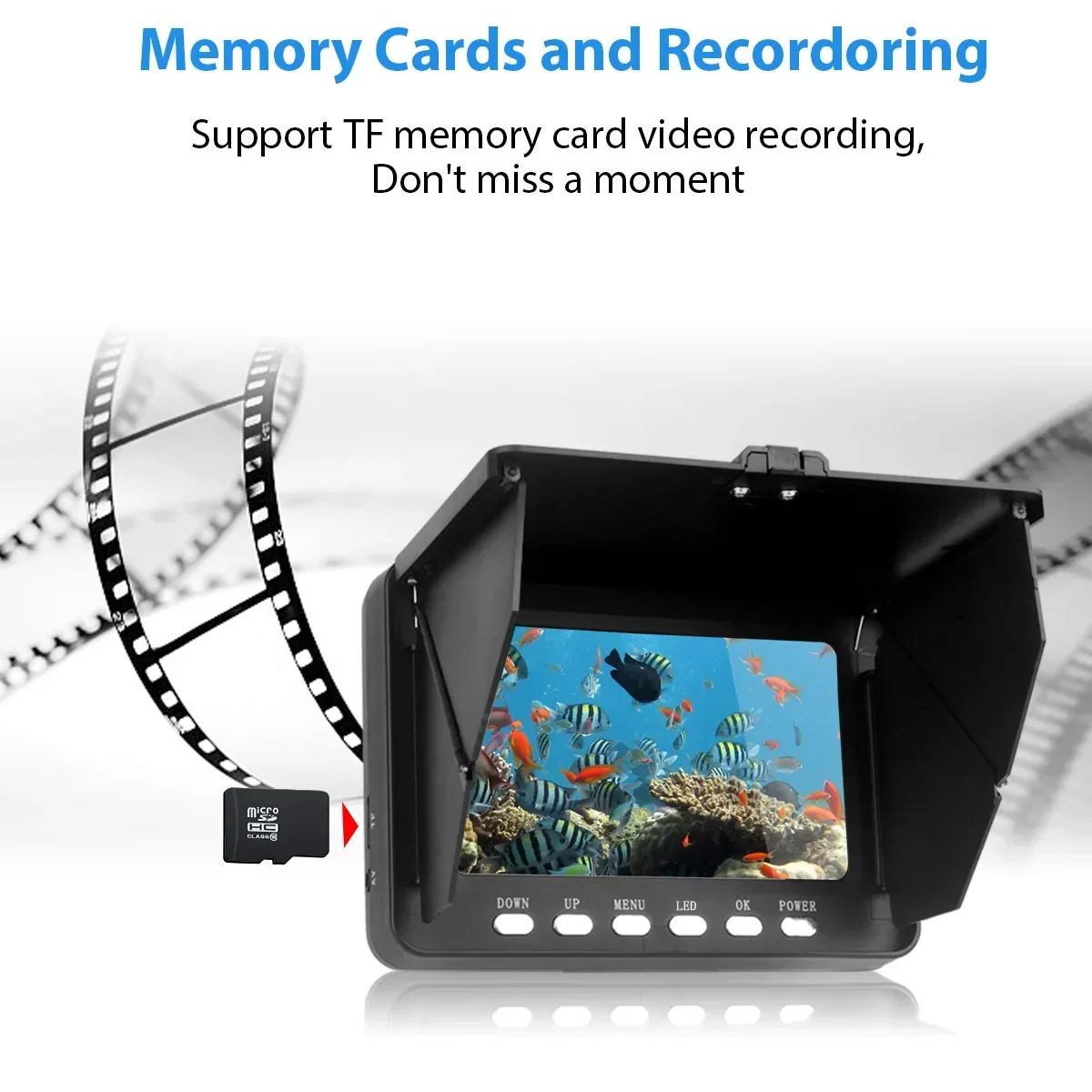Fishfinder 5,0 inch LCD-scherm - Fish Finder Cable recensie en prijs