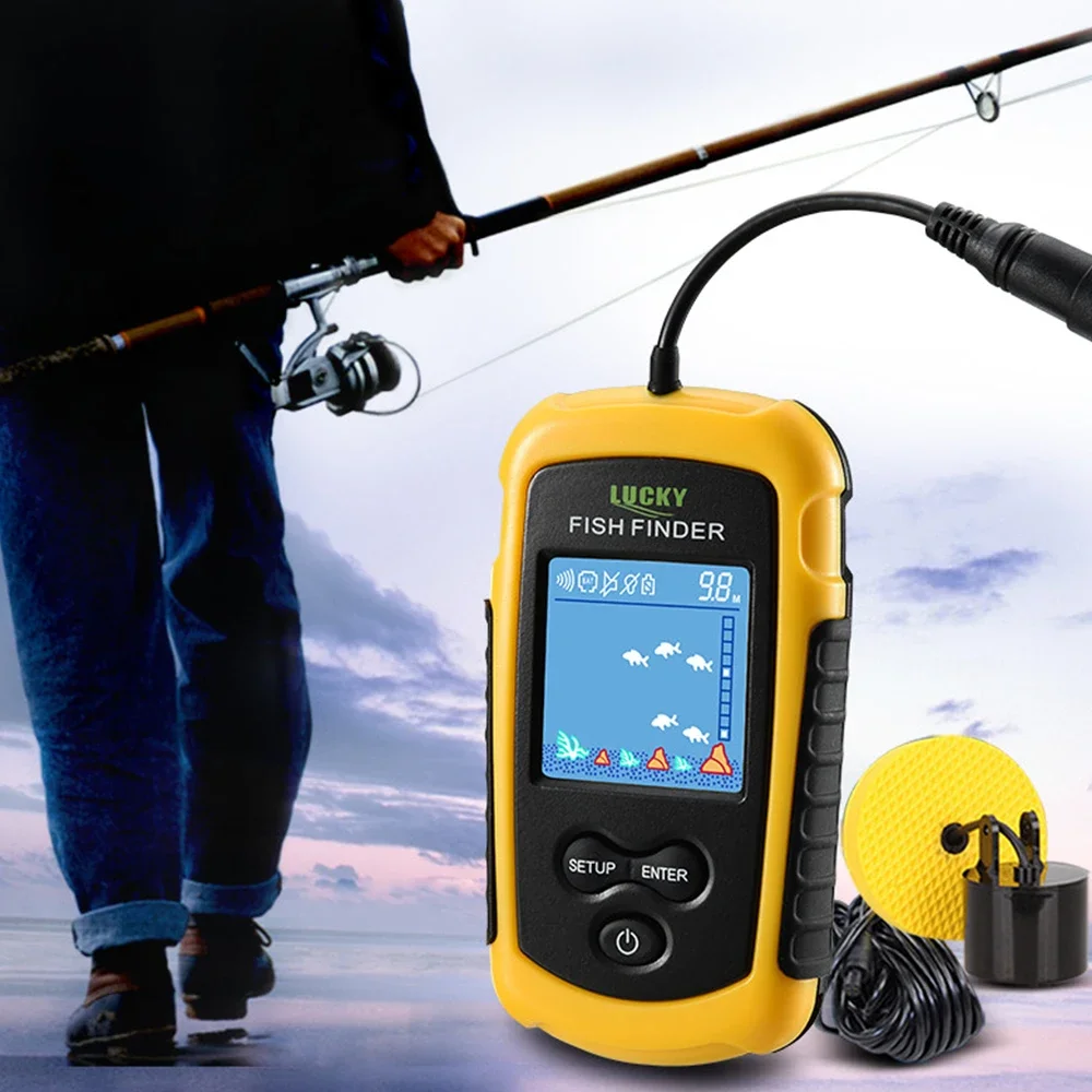 Lucky LCD-kleurenscherm Draagb - Fish Finder Cable recensie en prijs