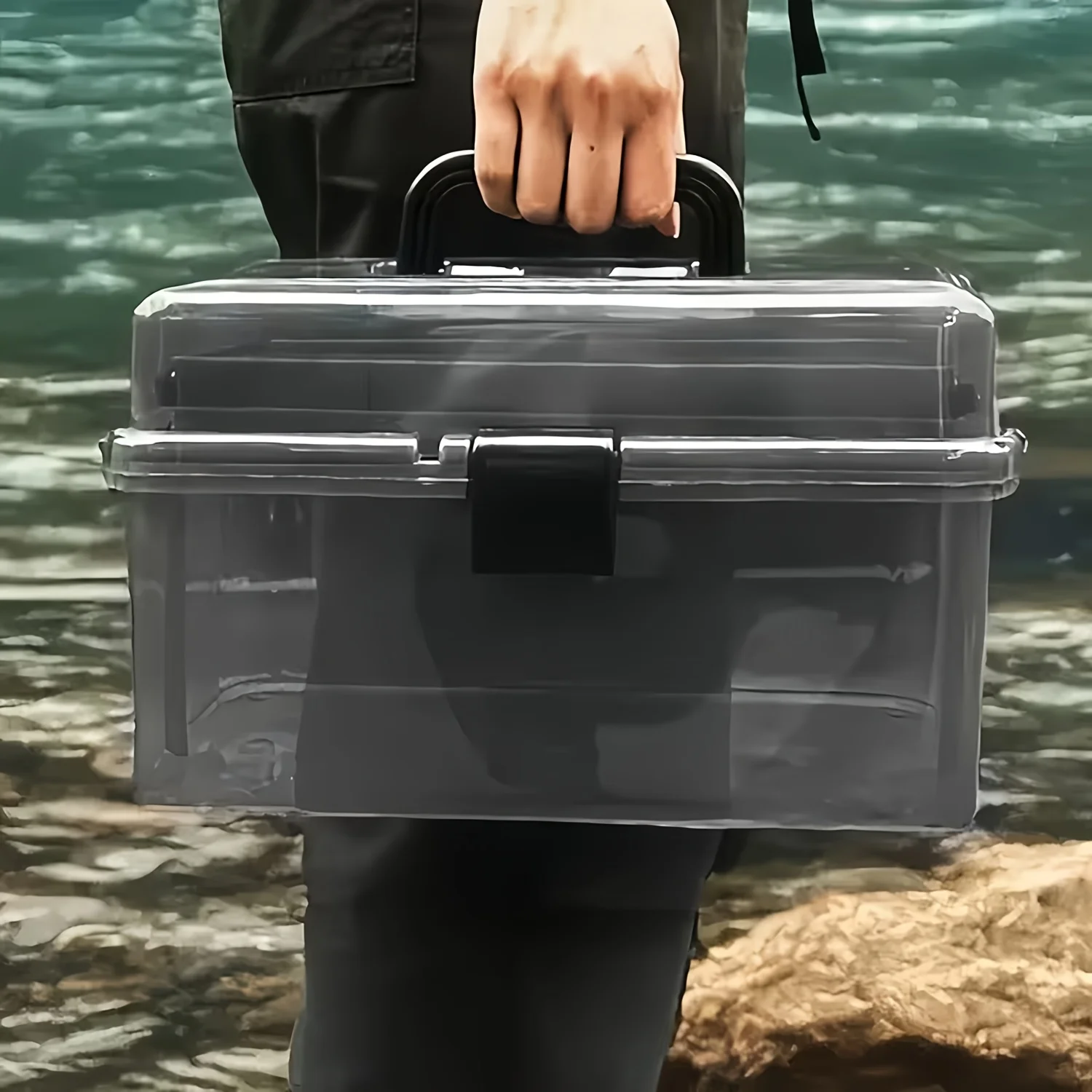 Duurzame PE visuitrusting koff - Fish Finder Case recensie en prijs