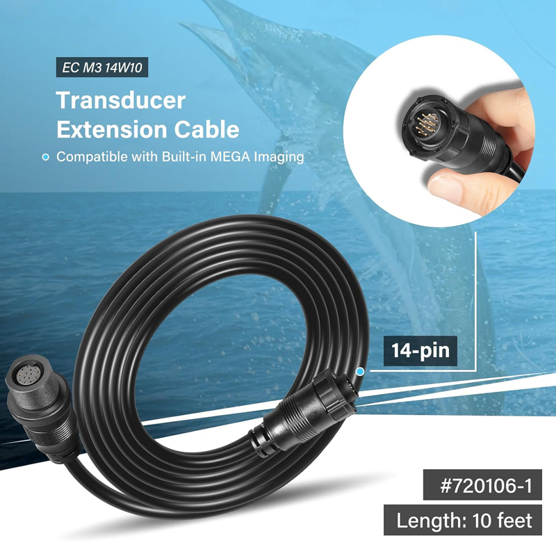 Transducer Verlengkabel 10Ft 1 - Fish Finder Cable recensie en prijs