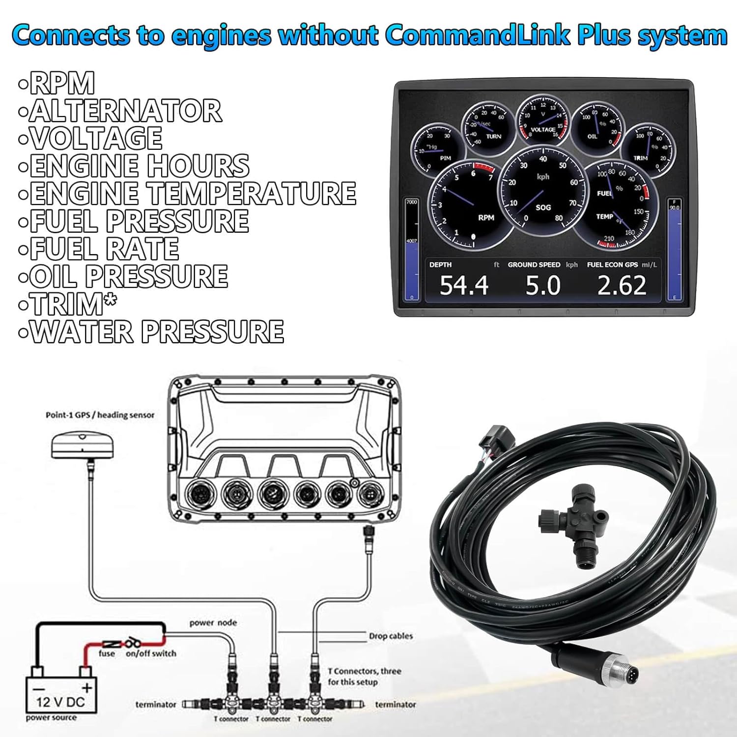 Motorinterfacekabel NMEA2000-a - Fish Finder Cable recensie en prijs
