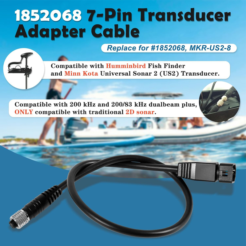 1852068 MKR-US2-8 7-pins adapt - Fish Finder Cable recensie en prijs