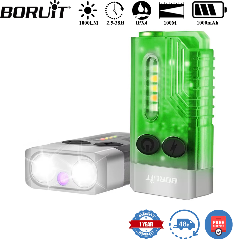 BORUiT V10 sleutelhanger UV LE - Fishing Light recensie en prijs