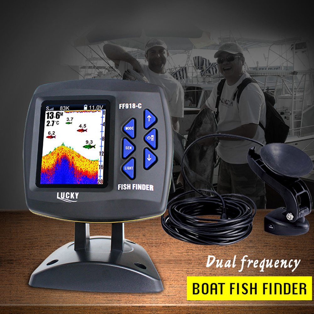 FF918-C100DS Kleurenscherm Bed - Fish Finder Cable recensie en prijs